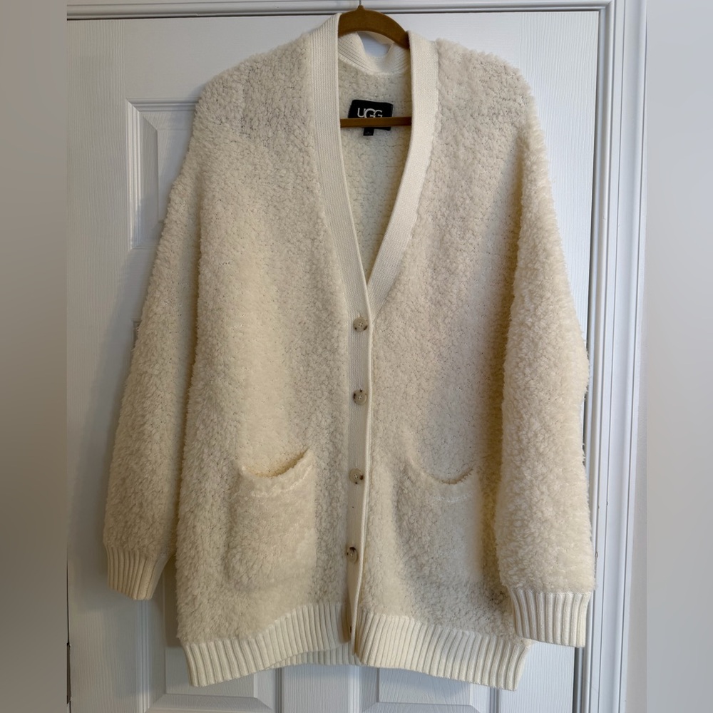 Ugg Women's Sherell Cloudfluff Wool Blend Cardiga… - image 1